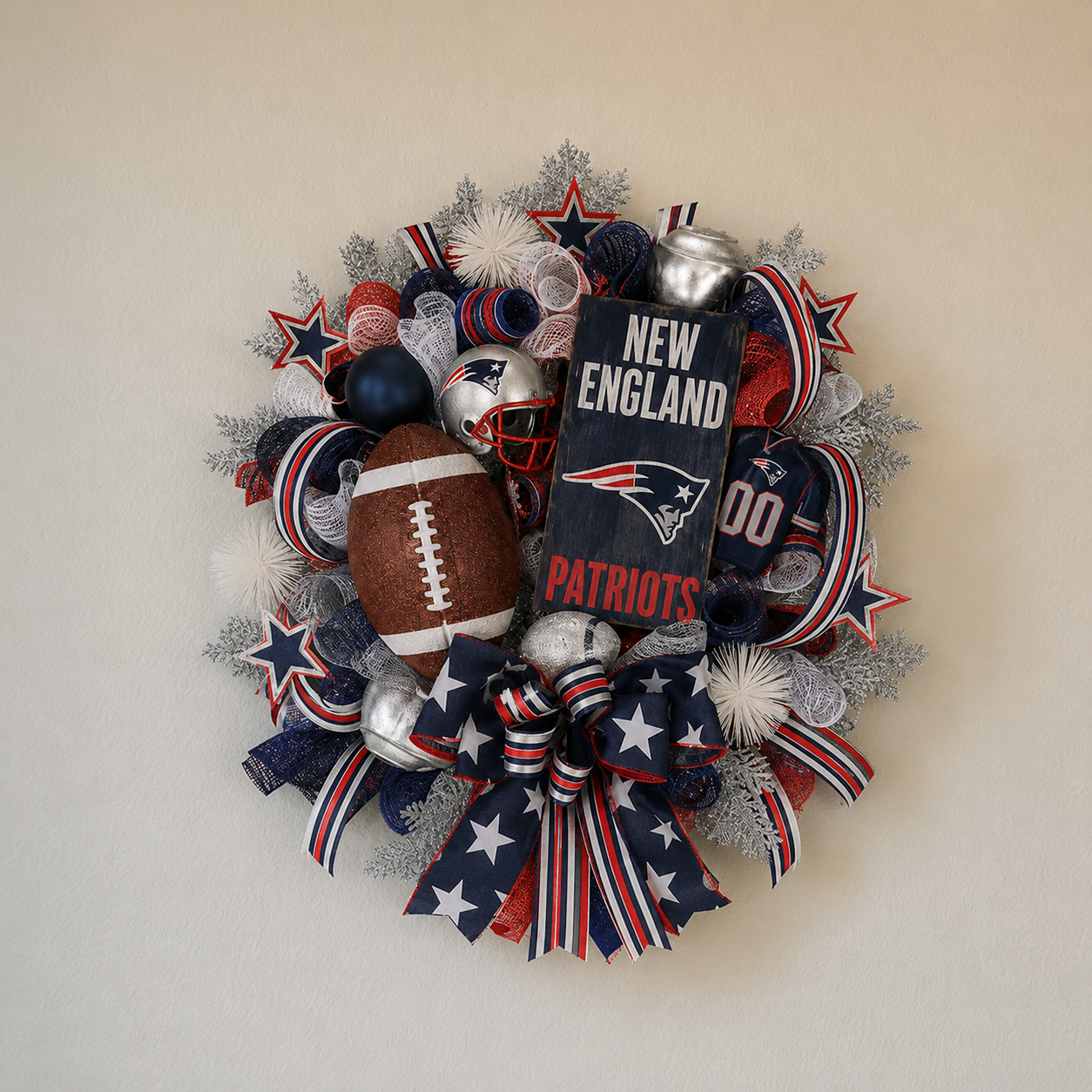 Custom Game Day Fan Wreath