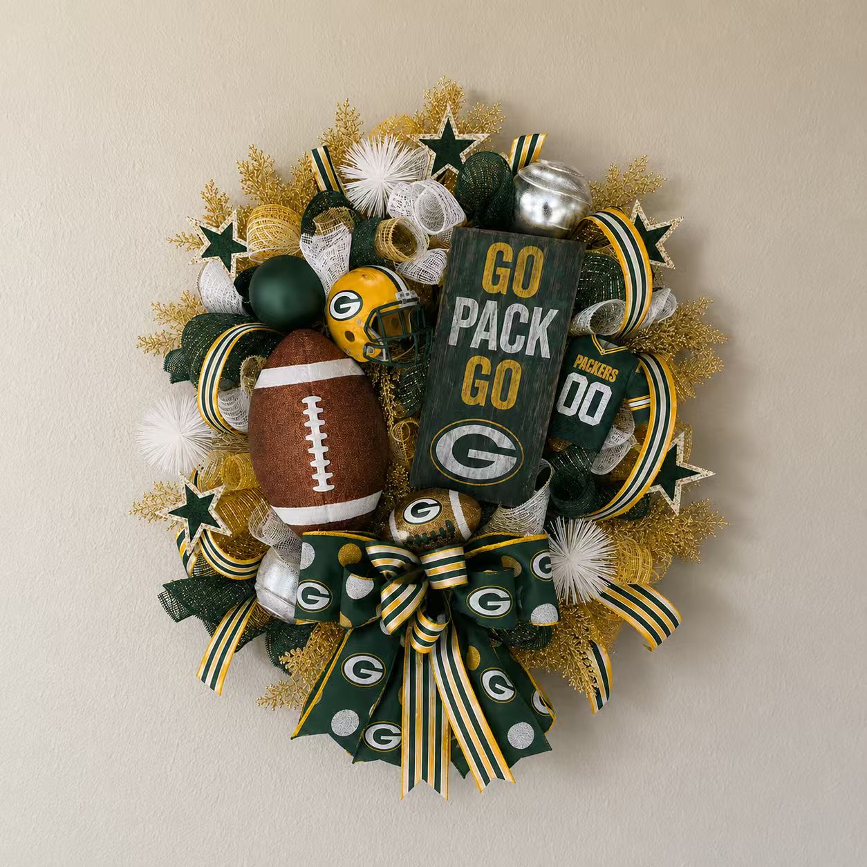 Custom Game Day Fan Wreath
