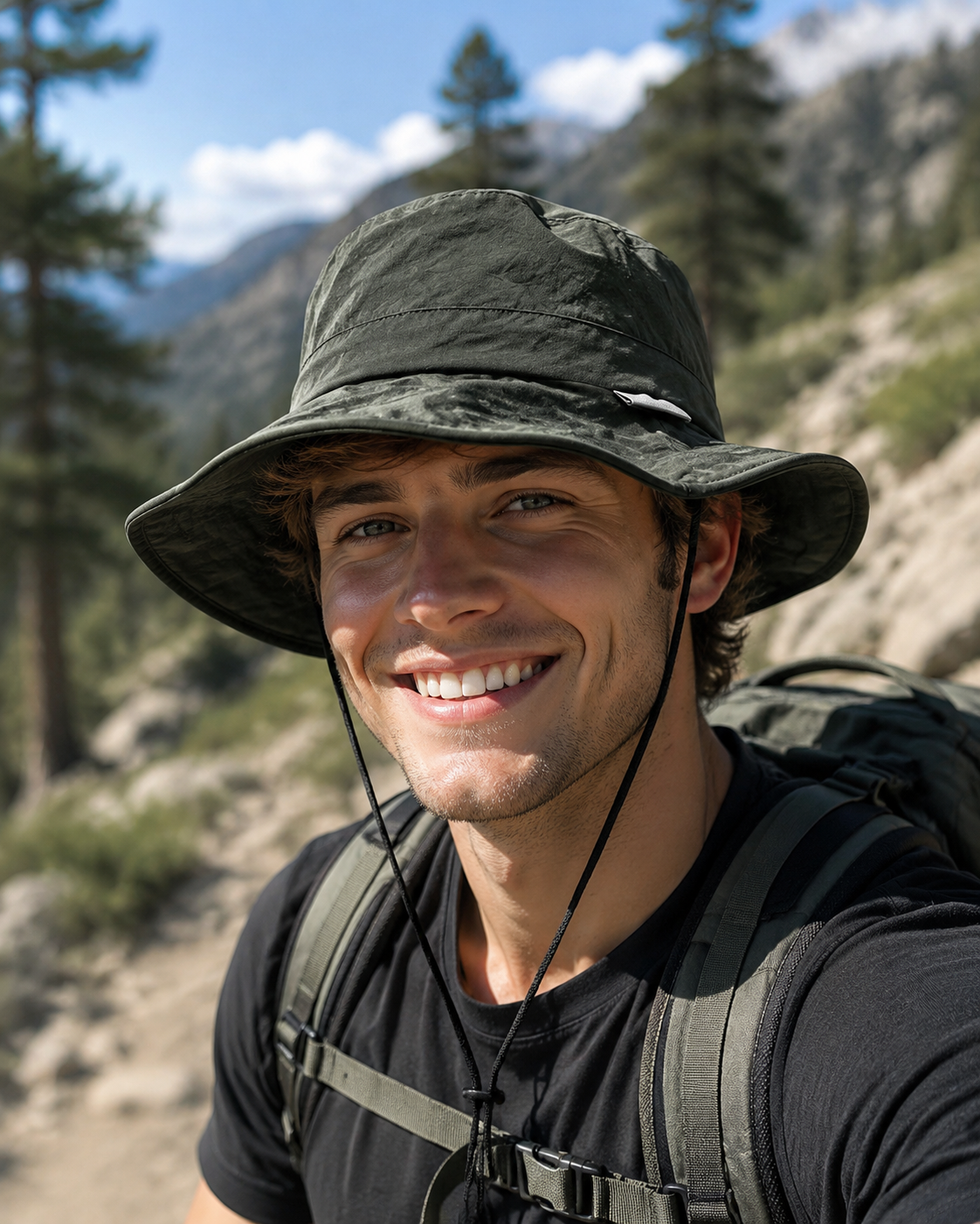 Outdoor Wide Brim Boonie Hat