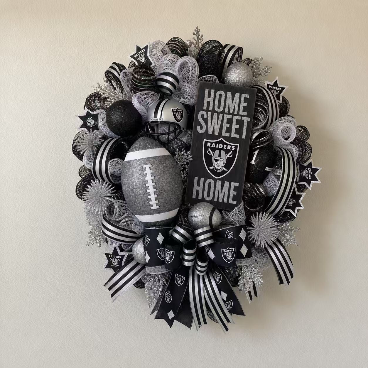 Custom Game Day Fan Wreath