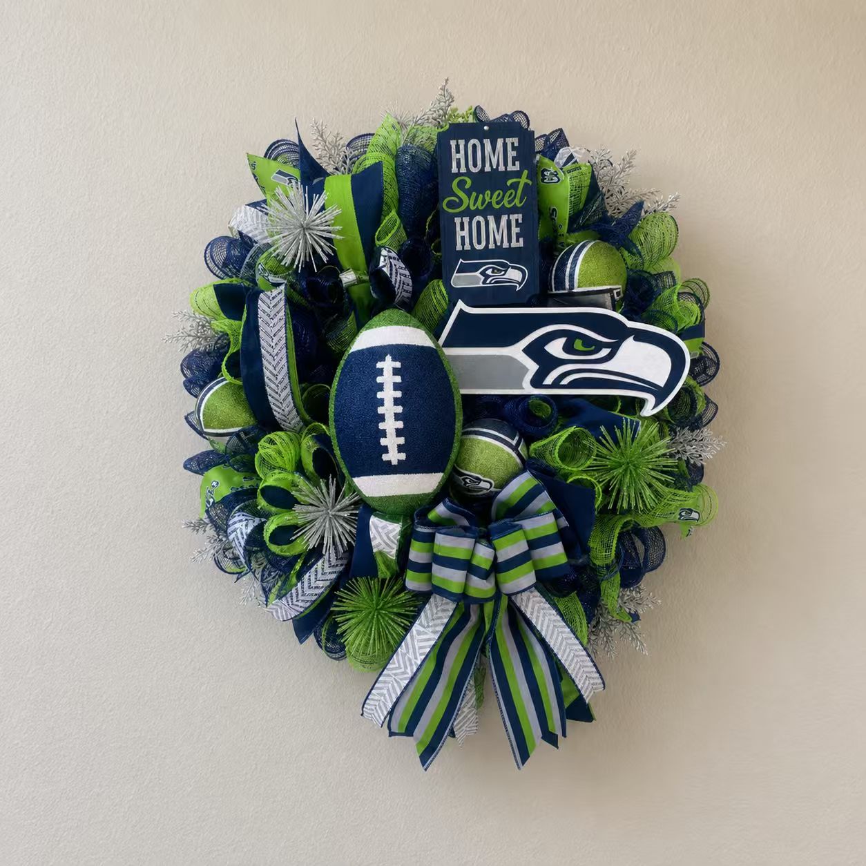 Custom Game Day Fan Wreath