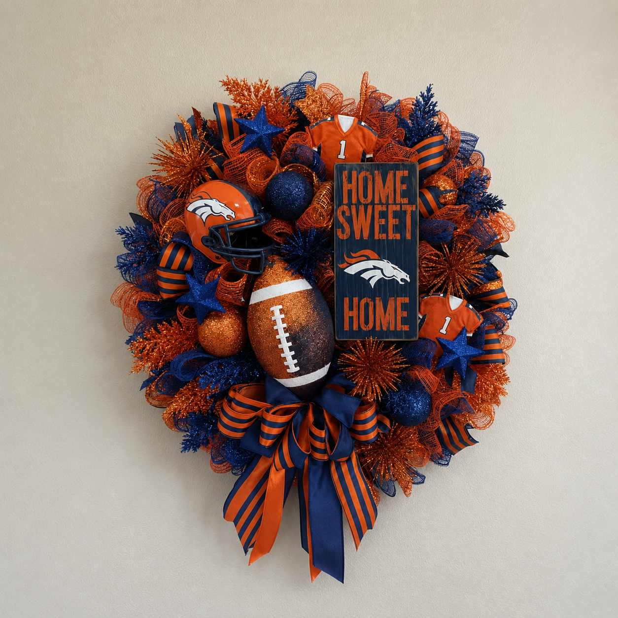 Custom Game Day Fan Wreath