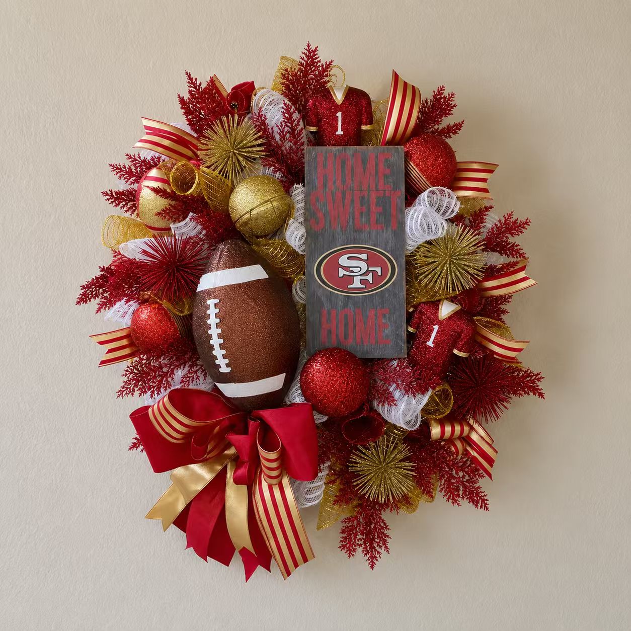 Custom Game Day Fan Wreath
