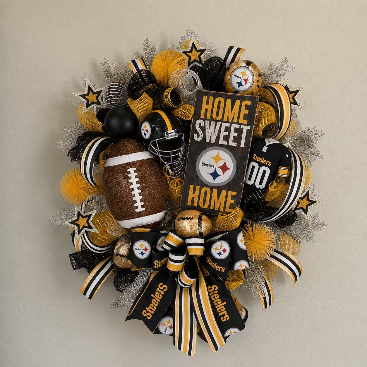 Custom Game Day Fan Wreath